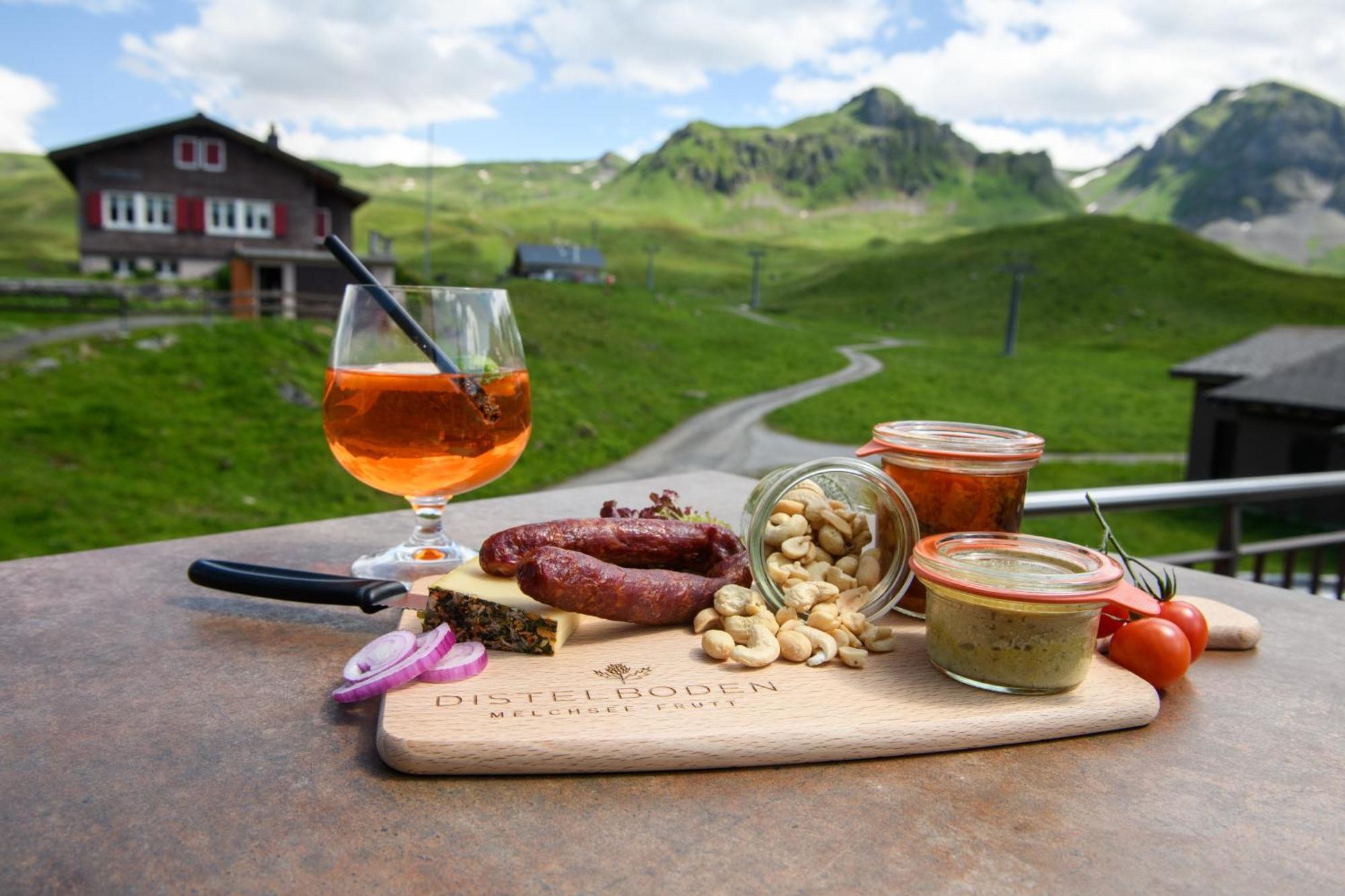 Berghotel Distelboden Melchsee Frutt Экстерьер фото